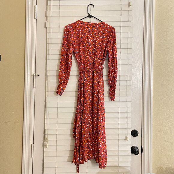 LOFT gorgeous long sleeve dress - size 0 - Picture 2 of 4